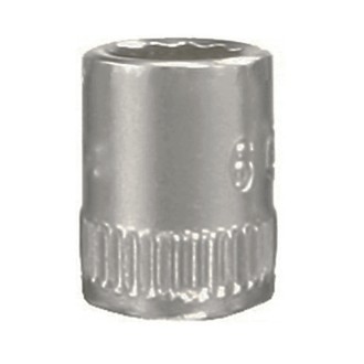 DADO C-1/4 X 1/2 PULGADA CORTO 6 PUNTAS GENIUS