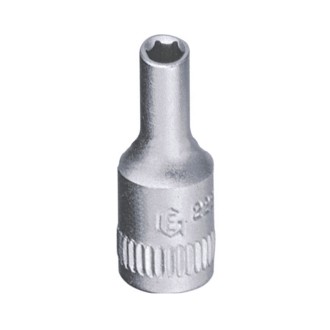 DADO CORTO C-1/4" X 1/8" 6PTA GENIUS