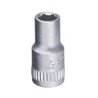 DADO C-1/4 X 3/16 PULGADAS CORTO 6PTS GENIUS