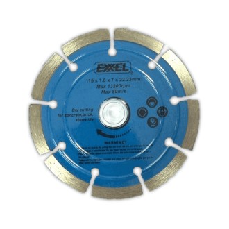 DISCO CORTE CONCRETO 7" SEGMENTADO EXXEL