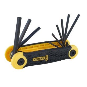 JUEGO LLAVE HEXAGONAL PROFESIONAL 9 PIEZAS STANLEY