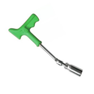 LLAVE SACA BUJIA 13/16 TIPO "T" CASCABEL
