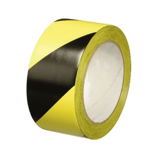 CINTA NEGRO/AMARILLO 70MMX 200M LUMISTAR