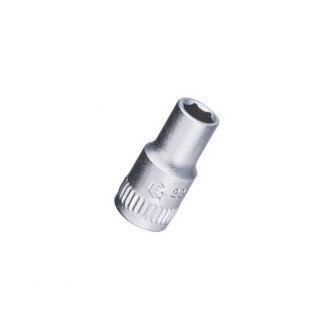 DADO C-1/4" X 7/16 CORTO 6 PUNTAS GENIUS