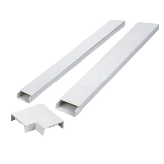 CANALETA PLASTICA BLANCA 30X13x2000 CAN01