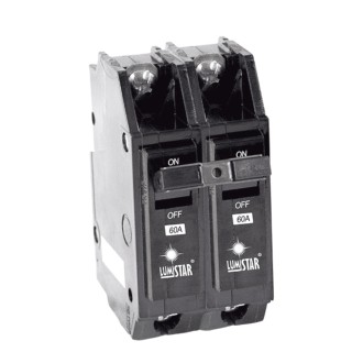 BREAKER 60 AMP 2 POLO THQC LUMISTAR THQC260