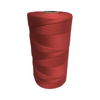 CORDEL NYLON HAMACA N.12 ROJO 1000MTS 1000 AGRO 2-1326