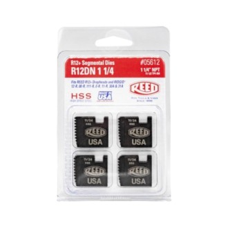 JUEGO DE PEINES TARRAJA 1.1/4" NPT 12R REED 05612