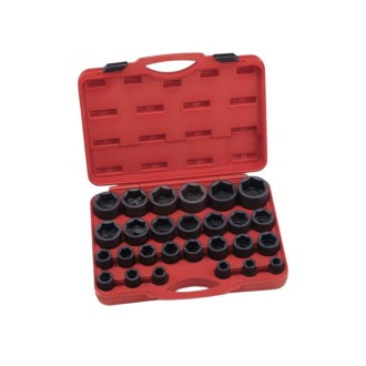 JUEGO DADO C-3/4" DE IMPACTO 27PZ 17-60mm GENIUS
