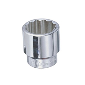 DADO CORTO C-3/4 X 36MM 12PTA GENIUS 635236