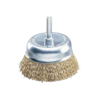 CEPILLO COPA 3" ESPIGA 1/4 ONDULADO 0.20mm JAZ