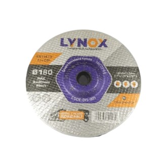 DISCO 7X1/4x7/8 ESMERIL DUAL HIERRO Y A/I
