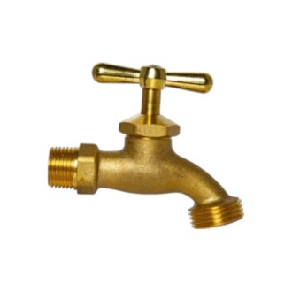 LLAVE PICO P/MANGUERA 1/2 BRONCE AQUA-Q