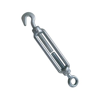 TENSOR GANCHO OJO GALV 3/8 M-10