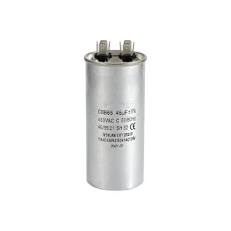 CONDENSADOR 40MFD DE 250 VOLTIOS DE CORRIENTE CONTINUA CBB60