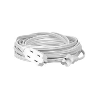 EXTENSION ELECTRICA 25FT (7.6MT) 110V 3 TOMAS