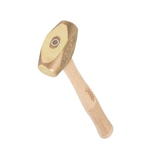 PORRA LATON BRONCE  1.6 LBS URREA 1430-G MANGO FIBRA VIDRIO