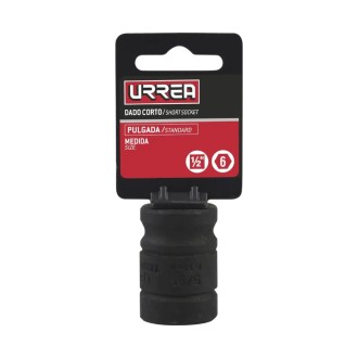 Dado de impacto cudrante  3/4" 6 puntas, 13/16" URREA 7513