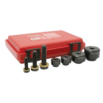 Juego sacabocados para lámina de 5/8 a 1-1/4", 7 pza Urrea