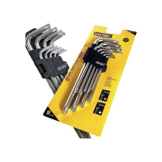 JGO. LLAVE TORX 9PZ T-10 A T-50 UYUSTOOLS
