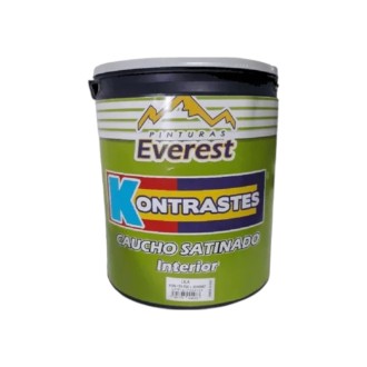PINTURA SATINADO VERDE MANZANA KONTRASTE GALON EVEREST