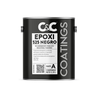 PINTURA EPOXI 525 NEGRO C&C GAL