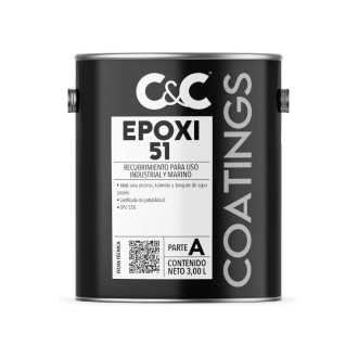 PINTURA EPOXI 51 BLANCO C&C GAL