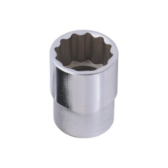DADO CUADRANTE 1/2 PULG X 19MM 12 PUNTAS GENIUS 433819
