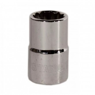 DADO 3/8" CUADRANTE 1/2"  12 PUNTAS STANLEY 86-461