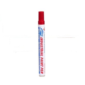 MARCADOR ROJO INDUSTRIAL PAINT PEN AERVOE CAJA