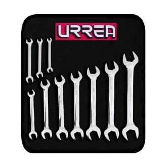 JUEGO DE LLAVES BOCA FIJA METRICOS 10 PIEZAS URREA