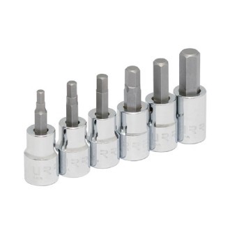 JUEGO DADOS CUADRANTE 3/8" 6PTS 6 PIEZAS URREA