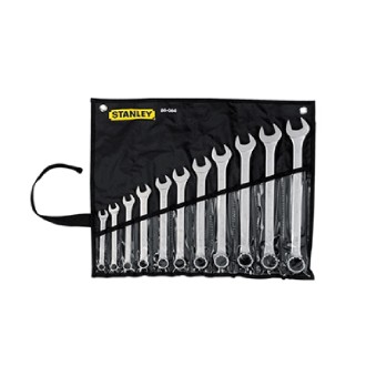 JUEGO LLAVES COMBINADAS 11 PIEZAS 3/8" - 1" STANLEY