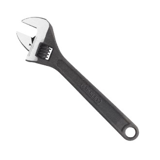 LLAVE AJUSTABLE NEGRA 6 PULG STANLEY