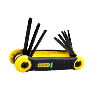JUEGO LLAVE TORX PROFESIONAL COMBINADA 8 PZAS STANLEY