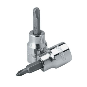 DADO CUADRANTE 3/8" X 3" PUNTA ESTRIA STANLEY