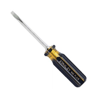 DESTORNILLADOR PLUS PUNTA PLANA 1/4X4" STANLEY