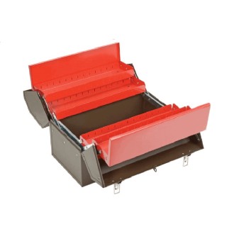 CAJA HERRAMIENTAS METALICA CON BANDA 18" PROTO