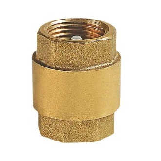 VALVULA CHECK TIPO EUROPA 1 PULGADA METALES ALEADOS