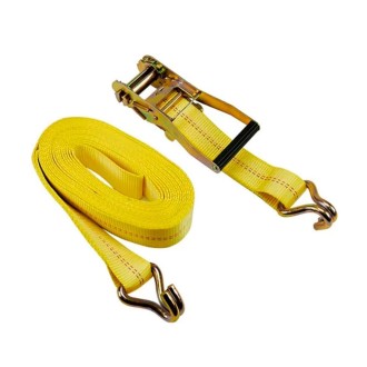 ESLINGA CON RACHET 4" X 10 METROS Y GANCHO KINGROY