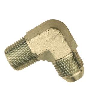 ADAPTADOR MACHO-MACHO 90G 9/16"-18 1/2" PARKER
