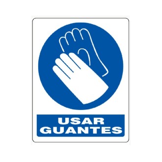 AVISO USE GUANTES SEVEN