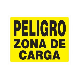 AVISO PELIGRO ZONA DE CARGA SEVEN