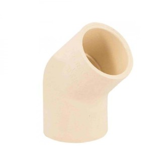 CODO AGUAS CALIENTES 1/2" X 45 GRADOS TIGRE