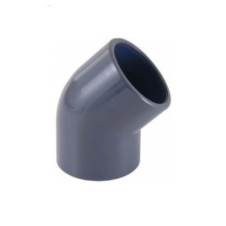 CODO AGUAS FRIAS 45 GRADOS X 3/4" TUBRICA
