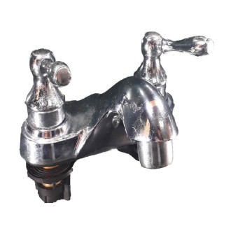 LLAVE PARA LAVAMANO TWIN MANILLA LEV CROMADO BELT-G