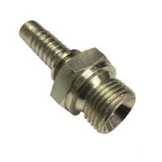 CONECTOR MACHO FIJO RECTO NPT 1/2"x1/2" ALFAGOMMA